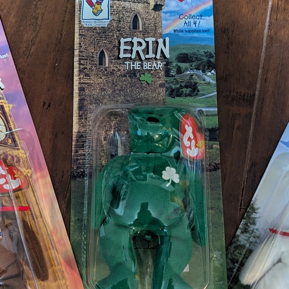 RARE* Set of all 4 1999 McDonald's Beanie Babies Small - Picture 5 of 11